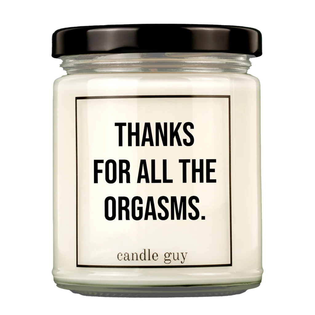candle guy Duftkerze | Thanks for all the orgasms.