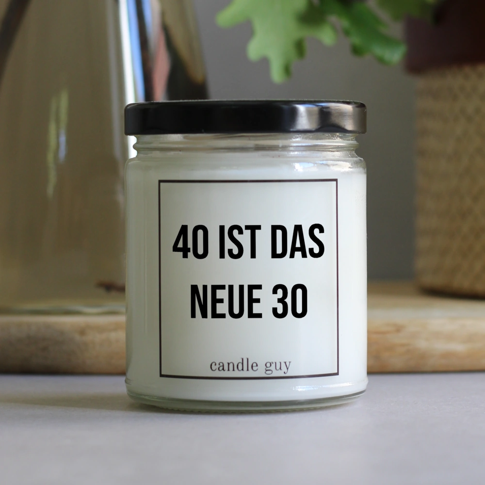 candle guy Duftkerze | 40 ist das neue 30 – Bild 4