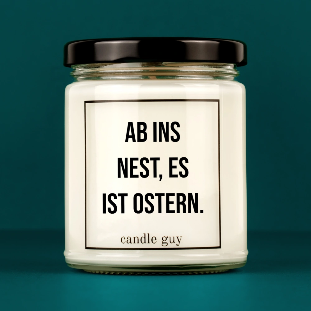 Alternative view of candle guy Duftkerze | Ab ins Nest, es ist Ostern