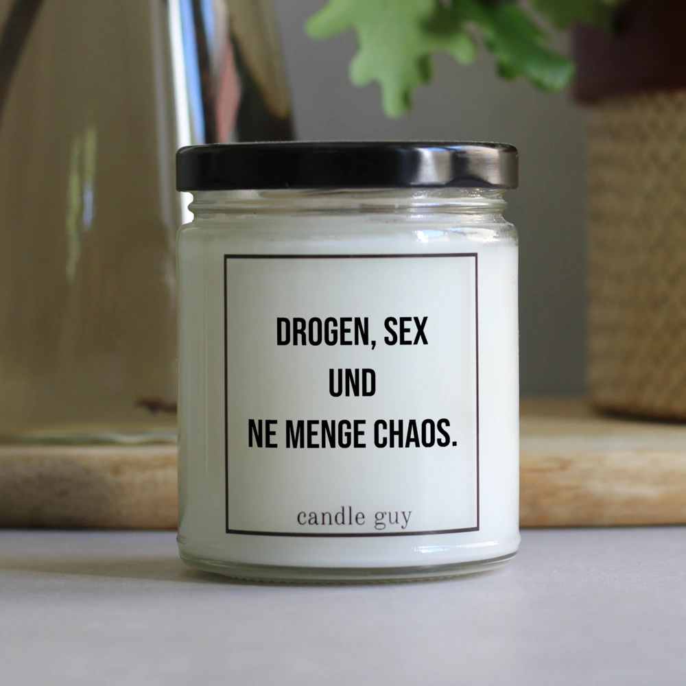 candle guy Duftkerze | Drogen, Sex und ne Menge Chaos. – Bild 4