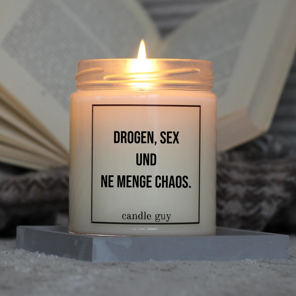 candle guy Duftkerze | Drogen, Sex und ne Menge Chaos. – Bild 3