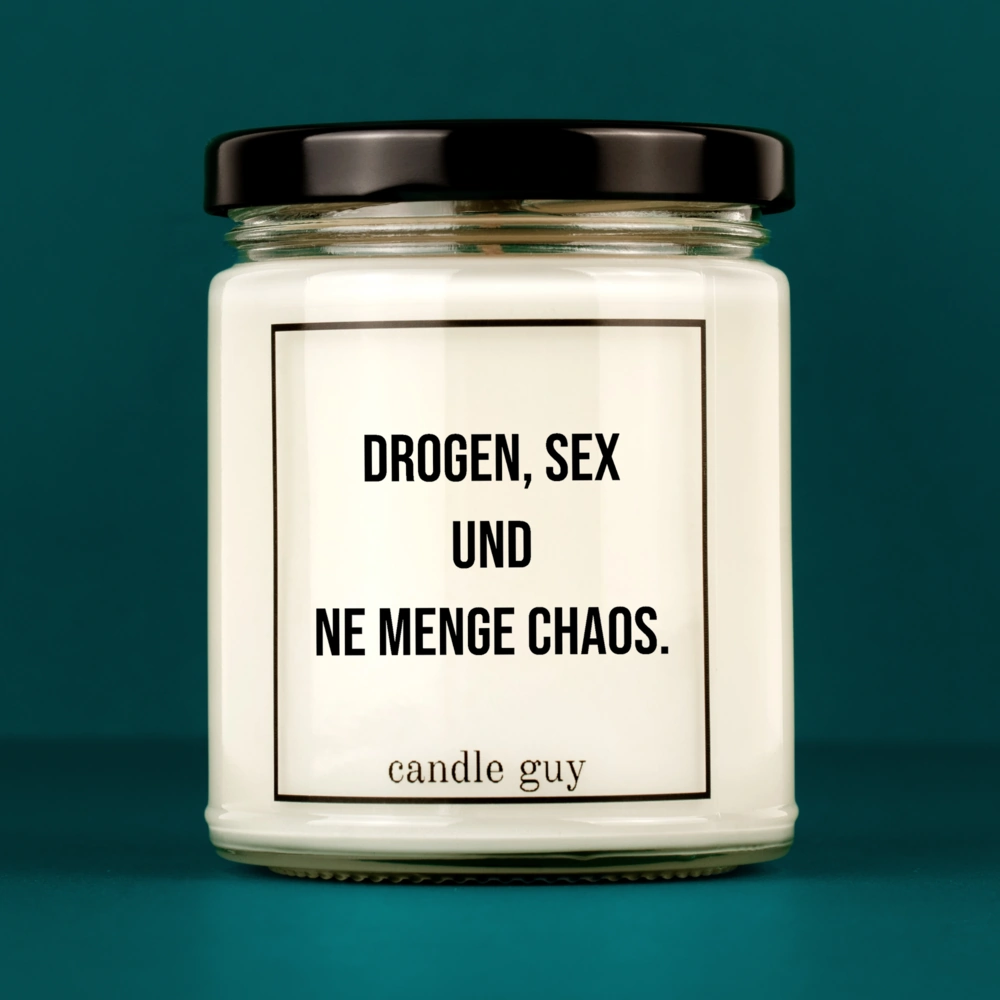 candle guy Duftkerze | Drogen, Sex und ne Menge Chaos. – Bild 2