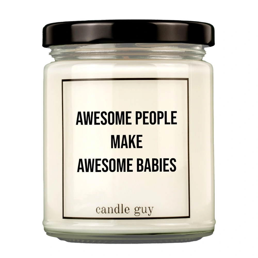candle guy Duftkerze | Awesome People Make Awesome Babies