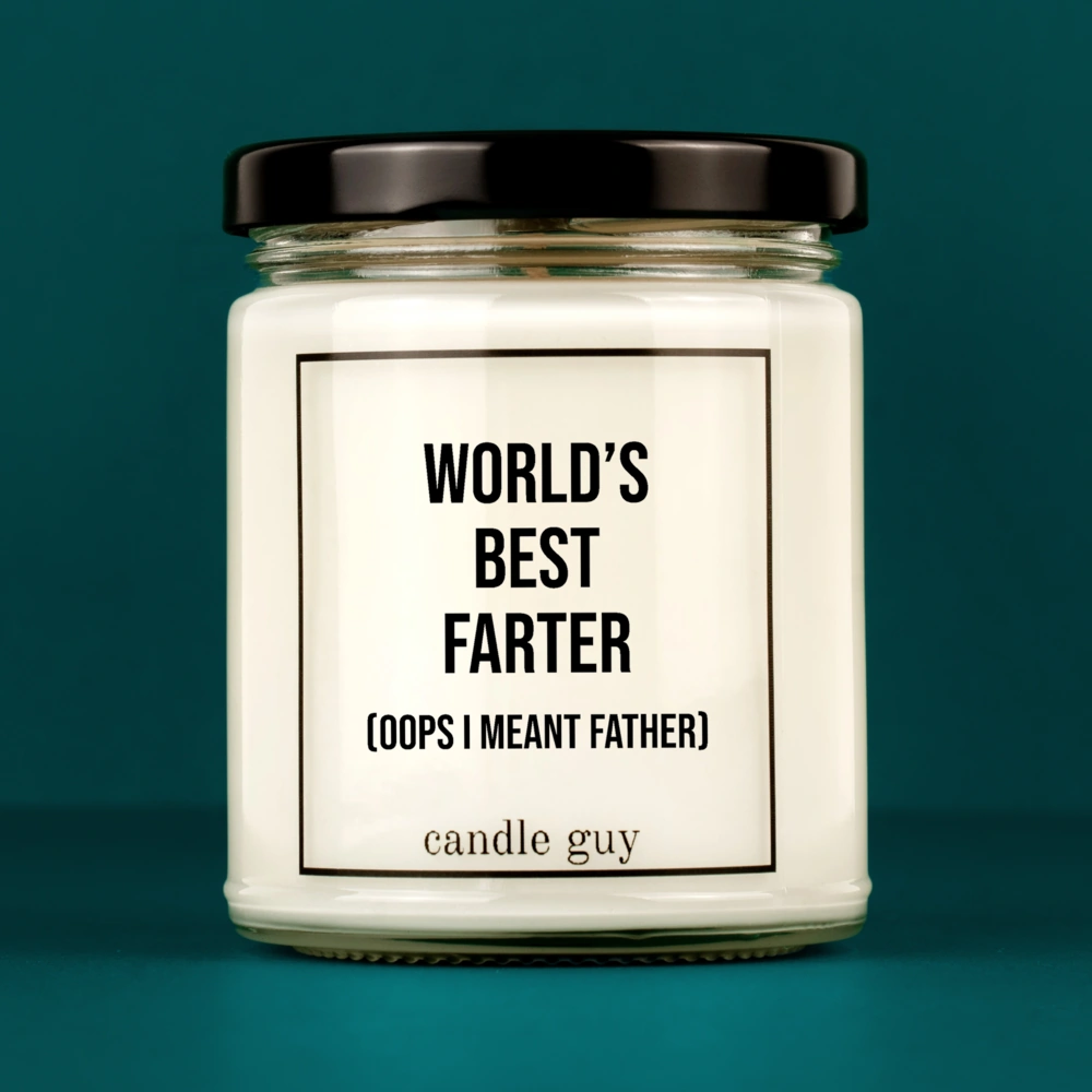 Alternative view of candle guy Duftkerze | World’s Best Farter (oops I meant Father)