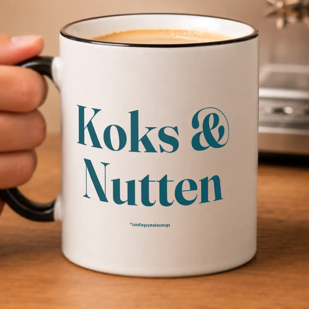 Alternative view of Tasse mit Spruch | Koks & Nutten