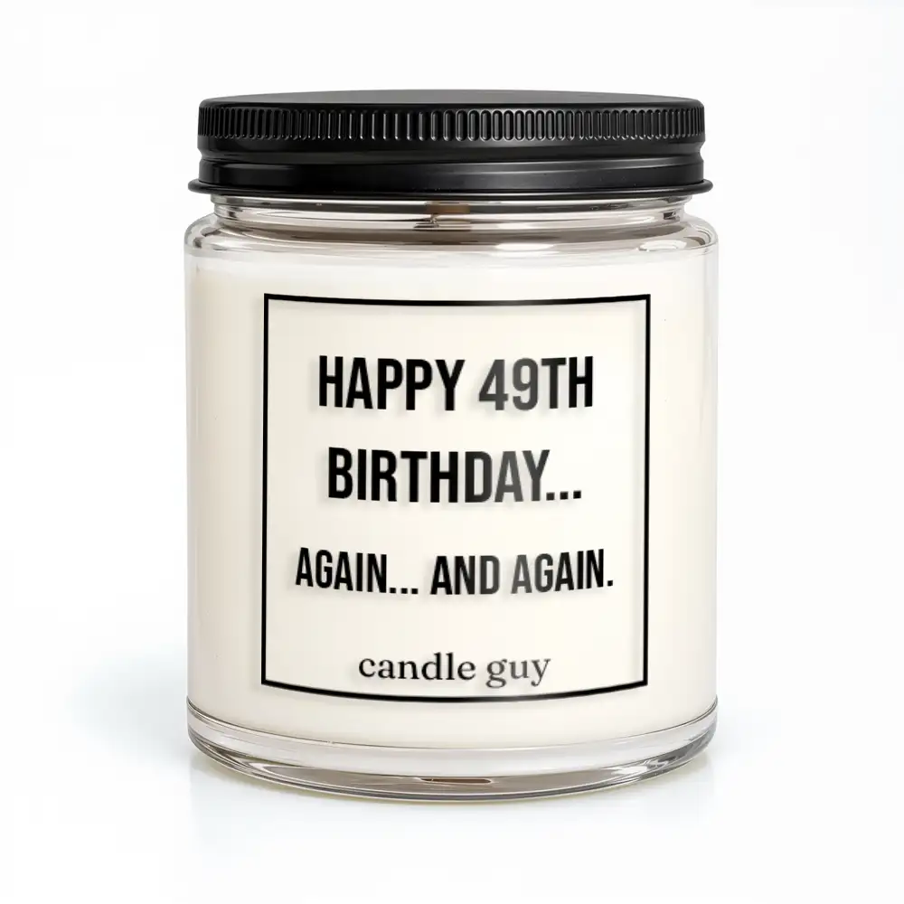candle guy Duftkerze | Happy 49th Birthday... again... and again.