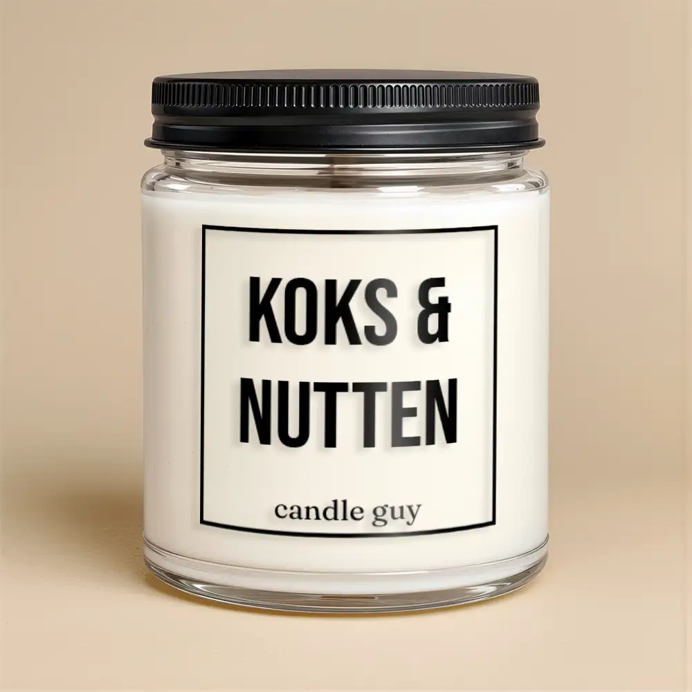 Alternative view of candle guy Duftkerze | Koks & Nutten