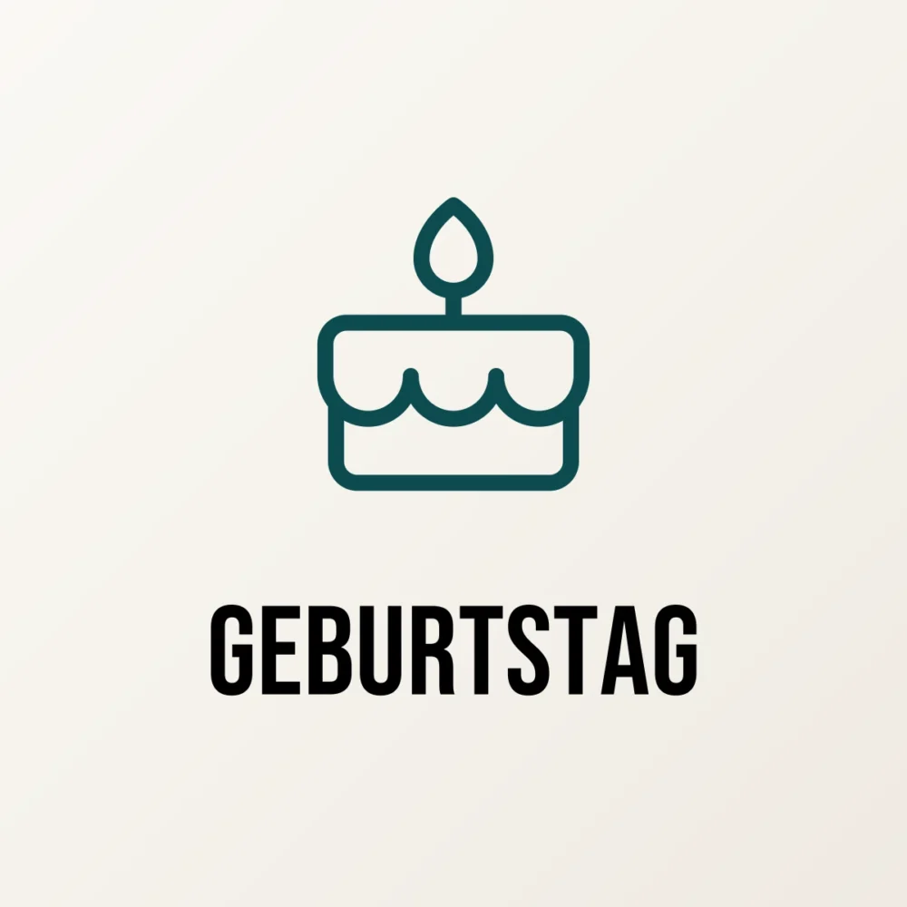 Geburtstag